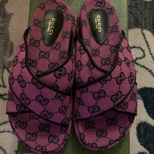 Gucci GG Platform Sandals